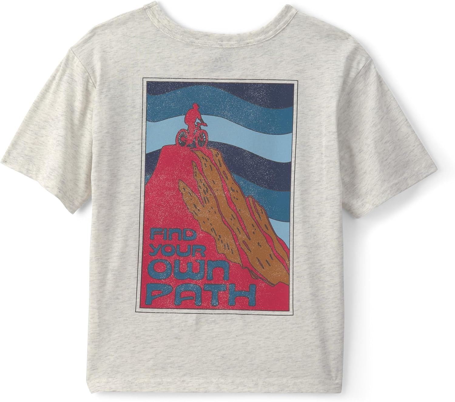 image:imageCarters Baby Boys ShortSleeve Graphic Tee ShirtGrey Volcano