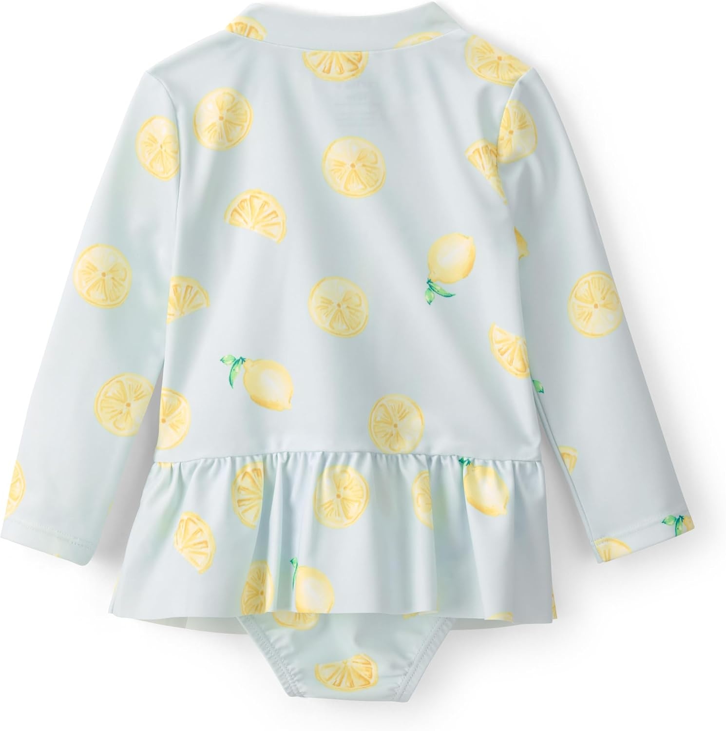 image:imageCarters Baby Girls 1piece RashguardBlue