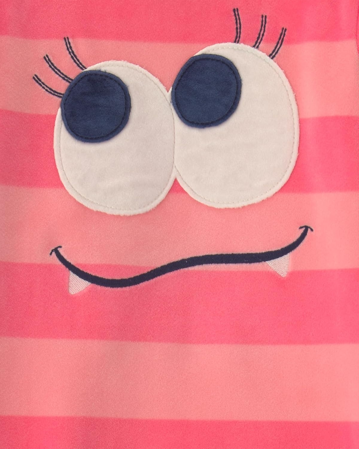 image:imageCarters Baby Girls 2piece Fleece PjsGirl Monster Face