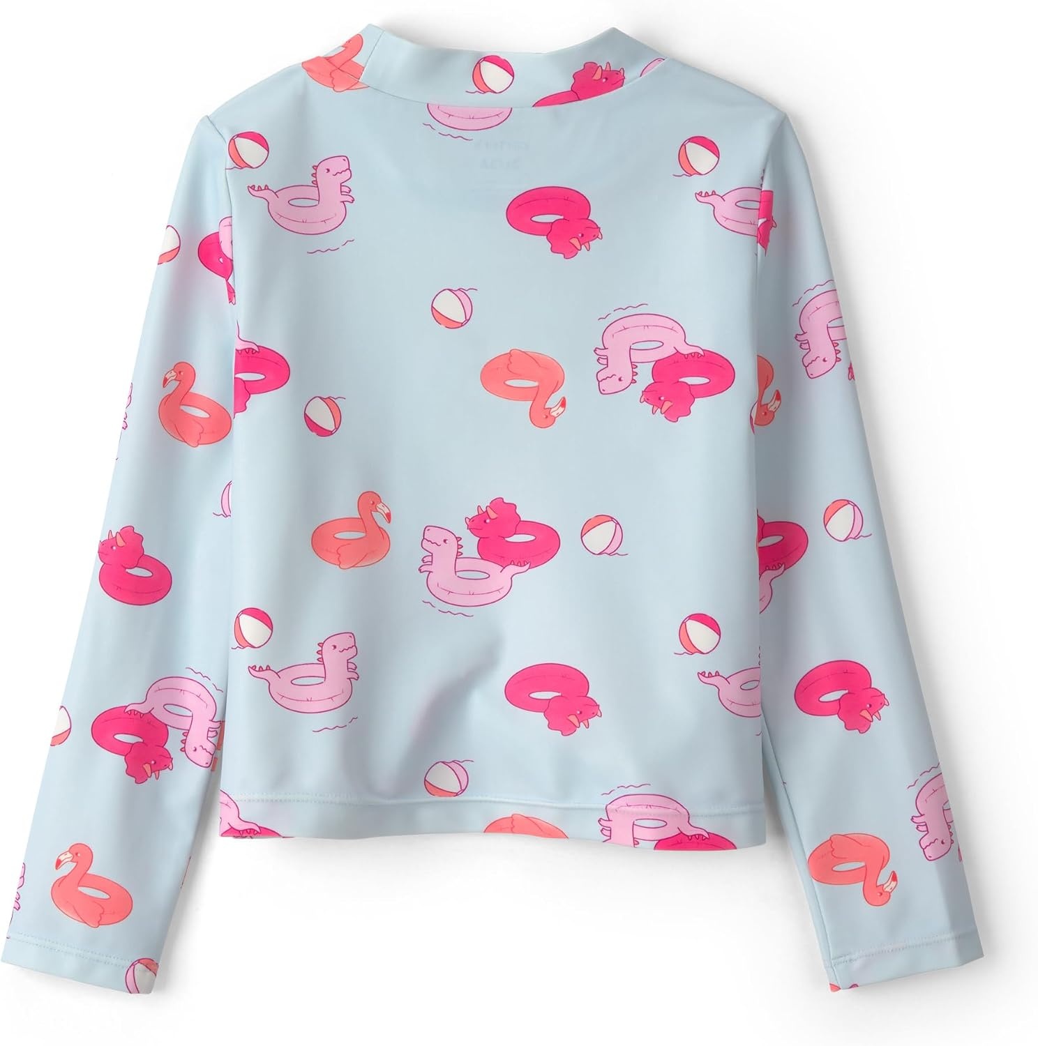 image:imageCarters Baby Girls 3piece Rashguard SetPinkBlue Fish