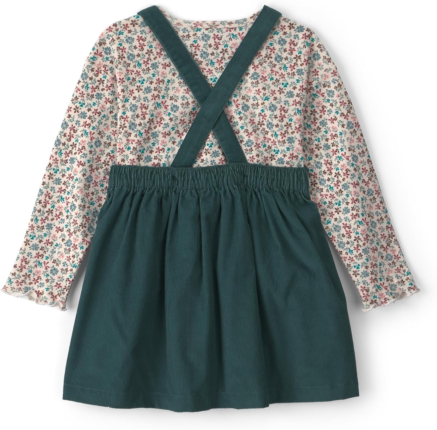 image:imageCarters Baby Girls Dress SetGreen Cord
