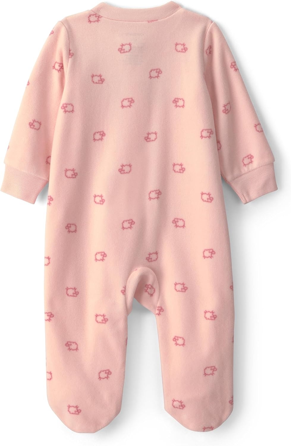 image:imageCarters Baby Girls Fleece Sleep and PlayPink Baby Sister