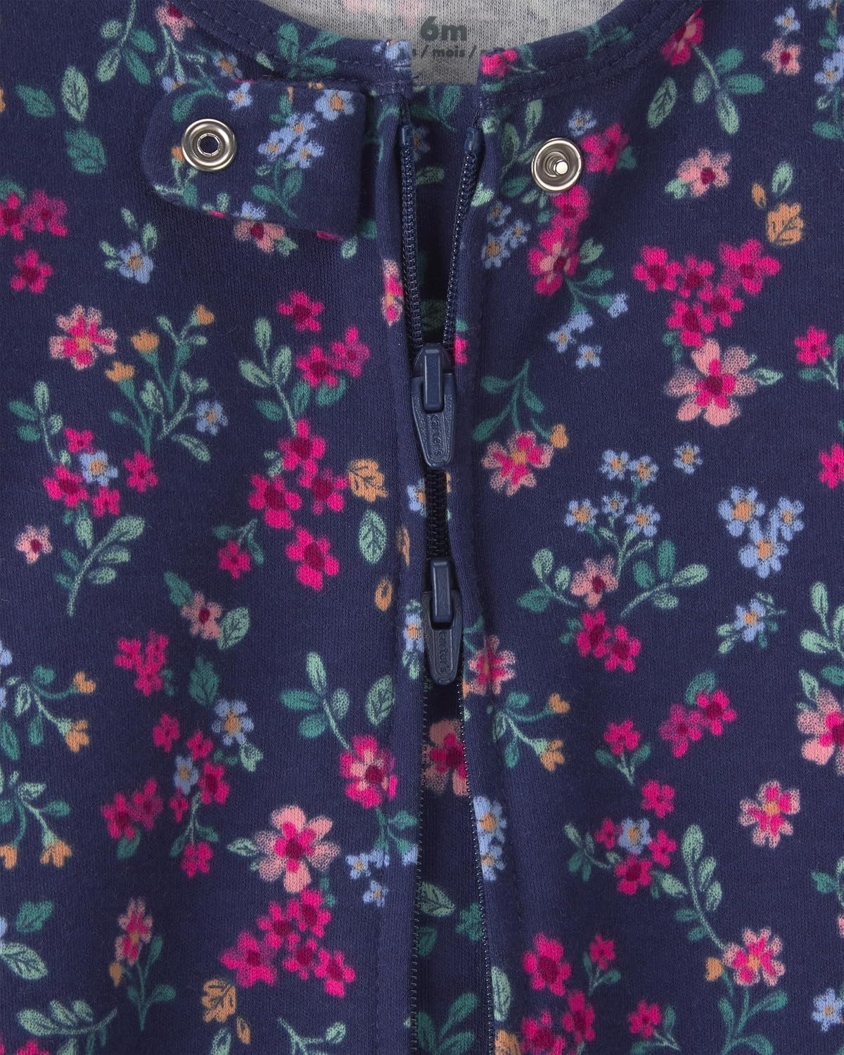 image:imageCarters Baby Girls Interlock Sleep and PlayFloral Print