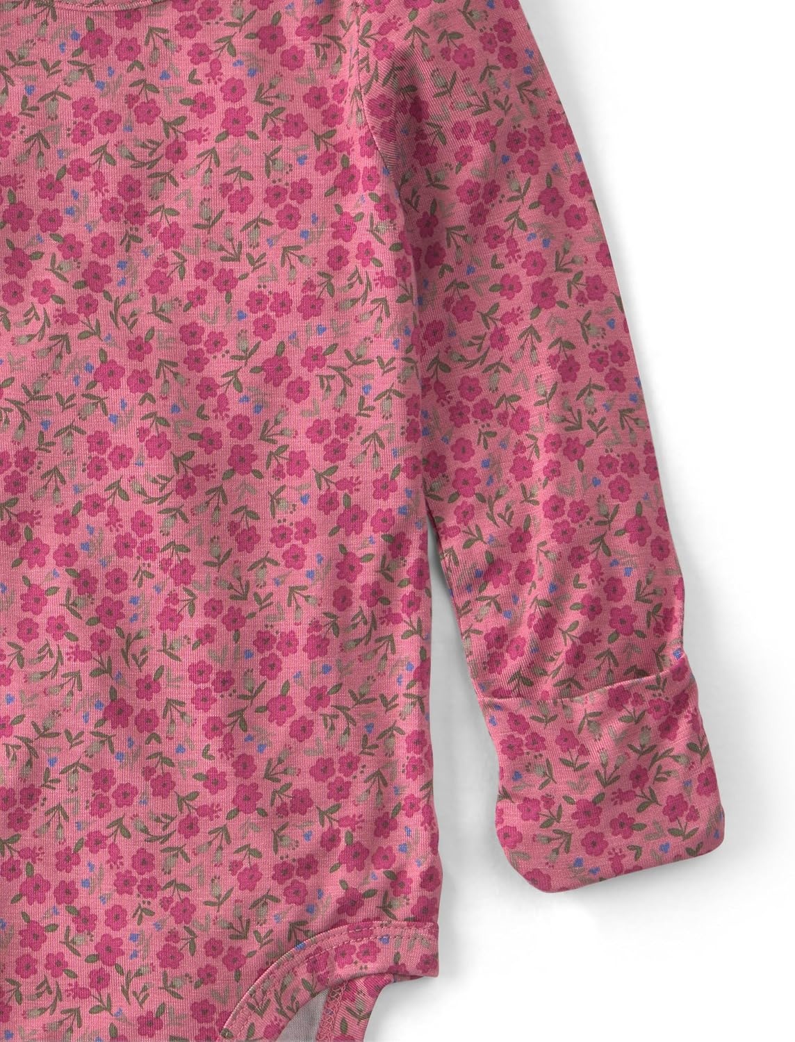 image:imageCarters Baby Girls Purely Soft 2piece Bodysuit Pant SetBrown Floral Print
