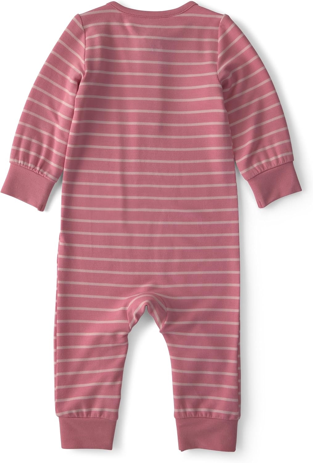 image:imageCarters Baby Girls Purely Soft JumpsuitPink Stripe