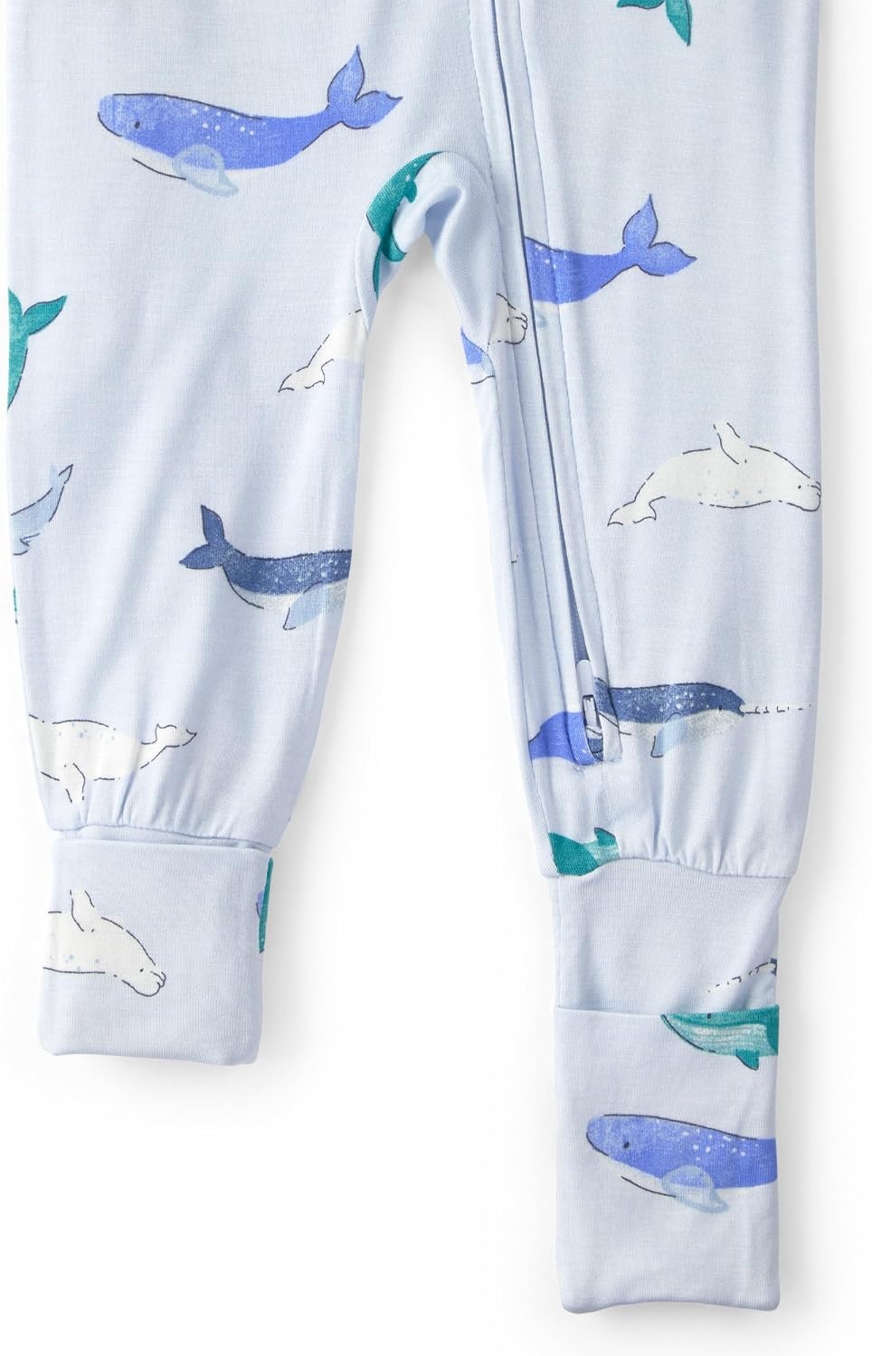 image:imageCarters Baby Girls Purelysoft 1piece PajamasBlue