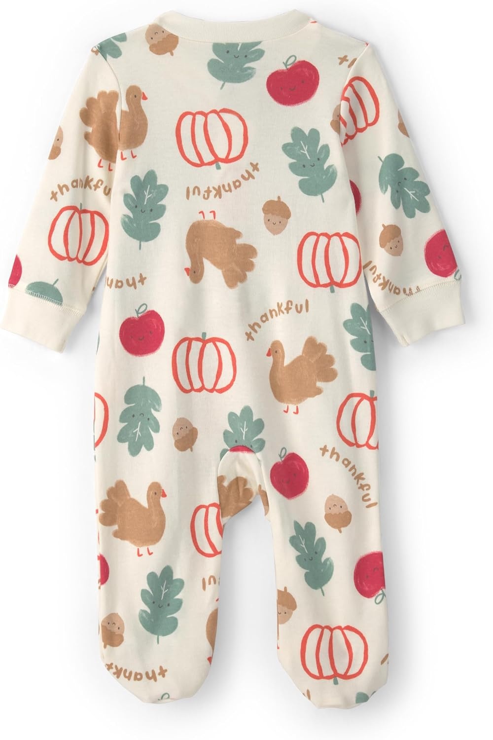 image:imageCarters Baby Interlock Holiday Sleep and PlayCream Thanksgiving