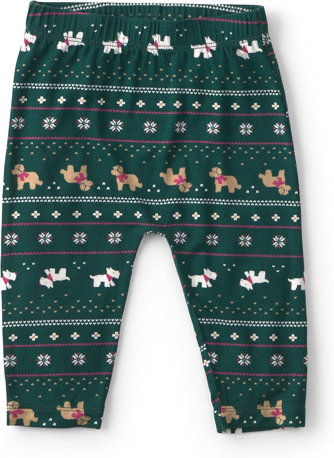 image:imageCarters Baby Purely Soft 2piece Bodysuit Pant SetGreen Fair Isle