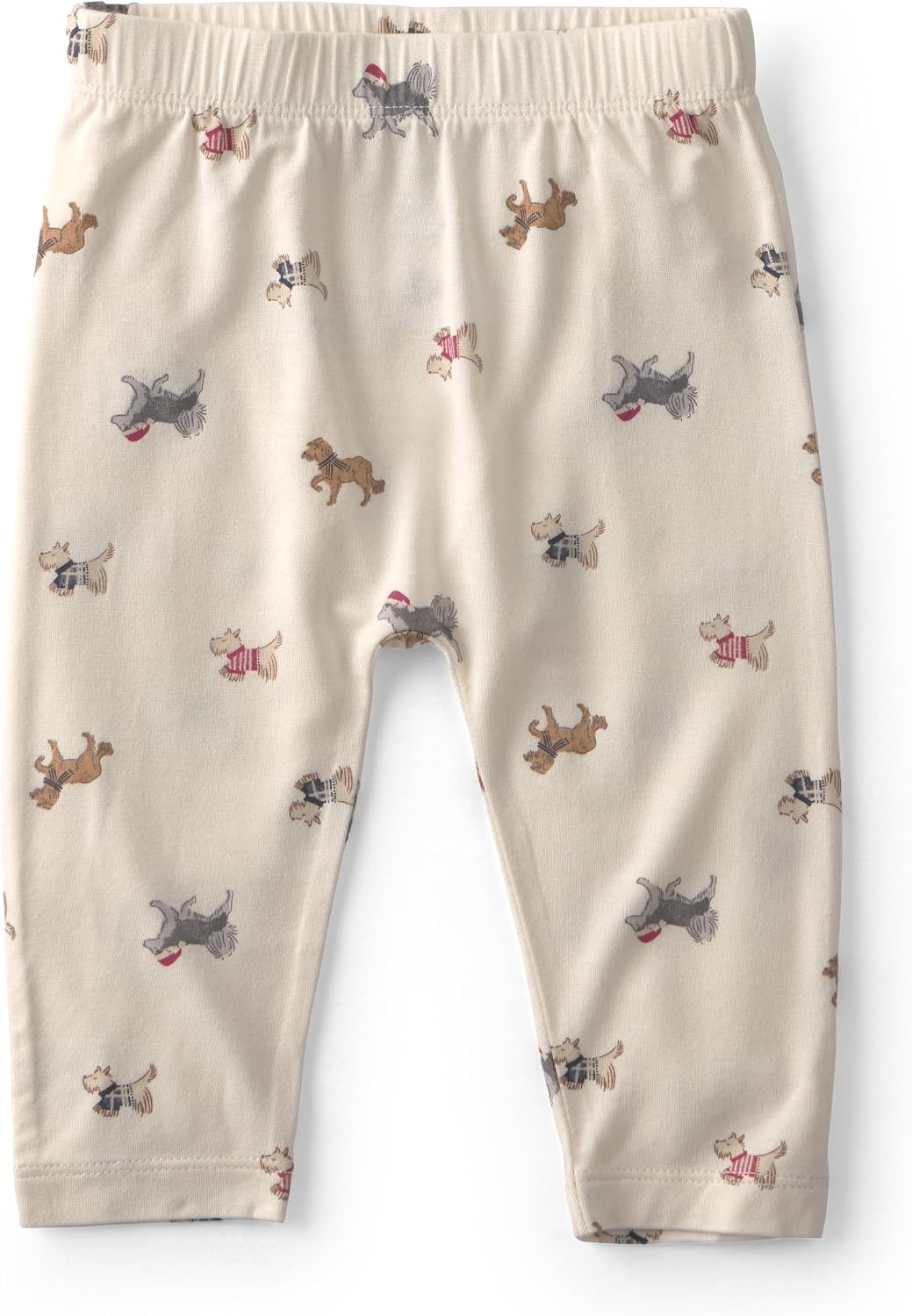 image:imageCarters Baby Purely Soft 2piece Bodysuit Pant SetIvory Cream Dog