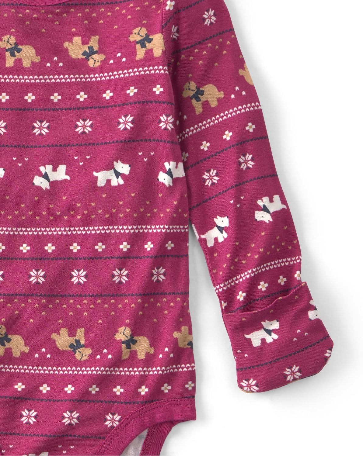 image:imageCarters Baby Purely Soft 2piece Bodysuit Pant SetRed Burgundy Fair Isle