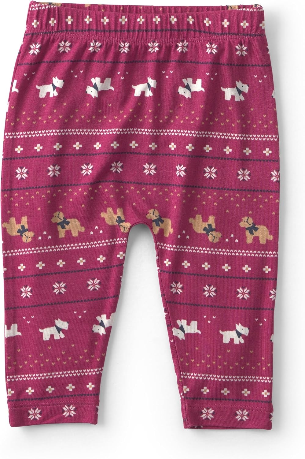 image:imageCarters Baby Purely Soft 2piece Bodysuit Pant SetRed Burgundy Fair Isle