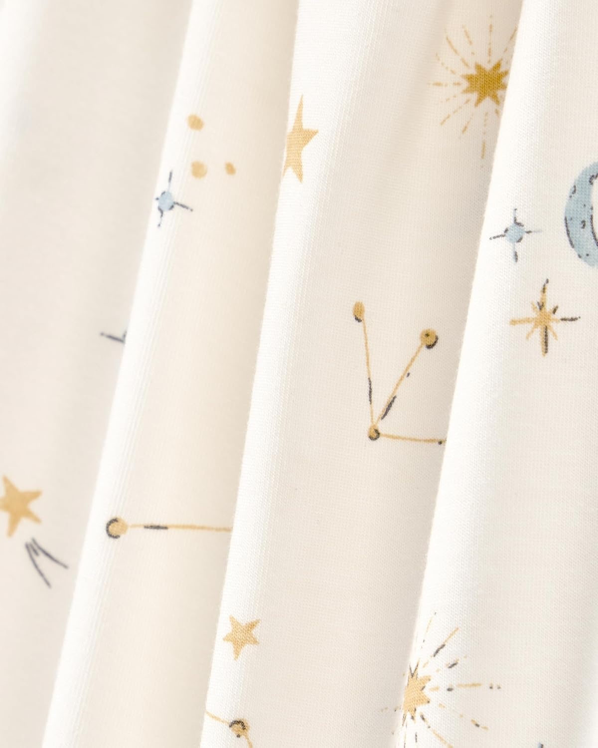 image:imageCarters Baby Purelysoft Longsleeve 2piece PajamasConstellation Print