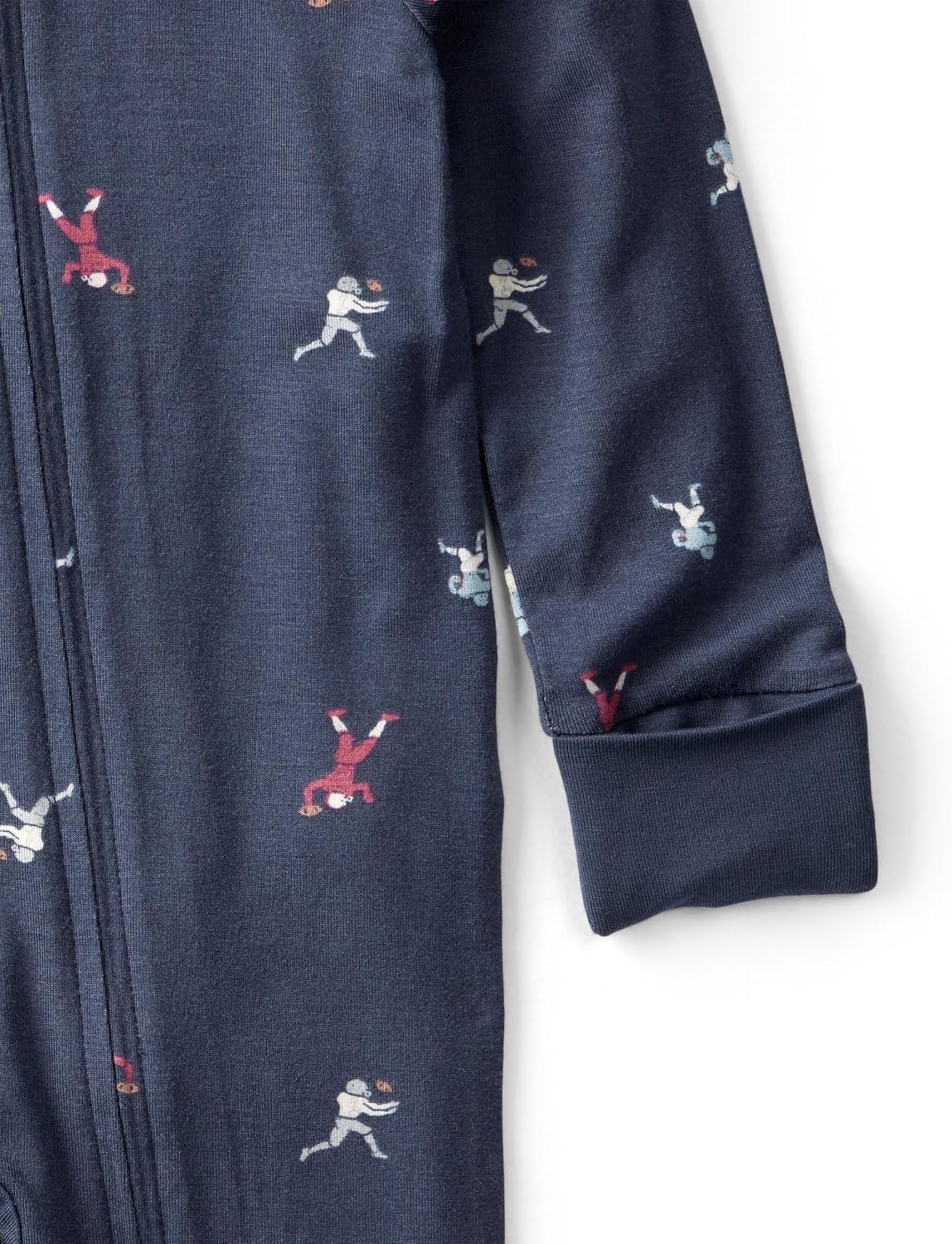image:imageCarters Baby Purelysoft Sleep and Play PajamasBlue Football