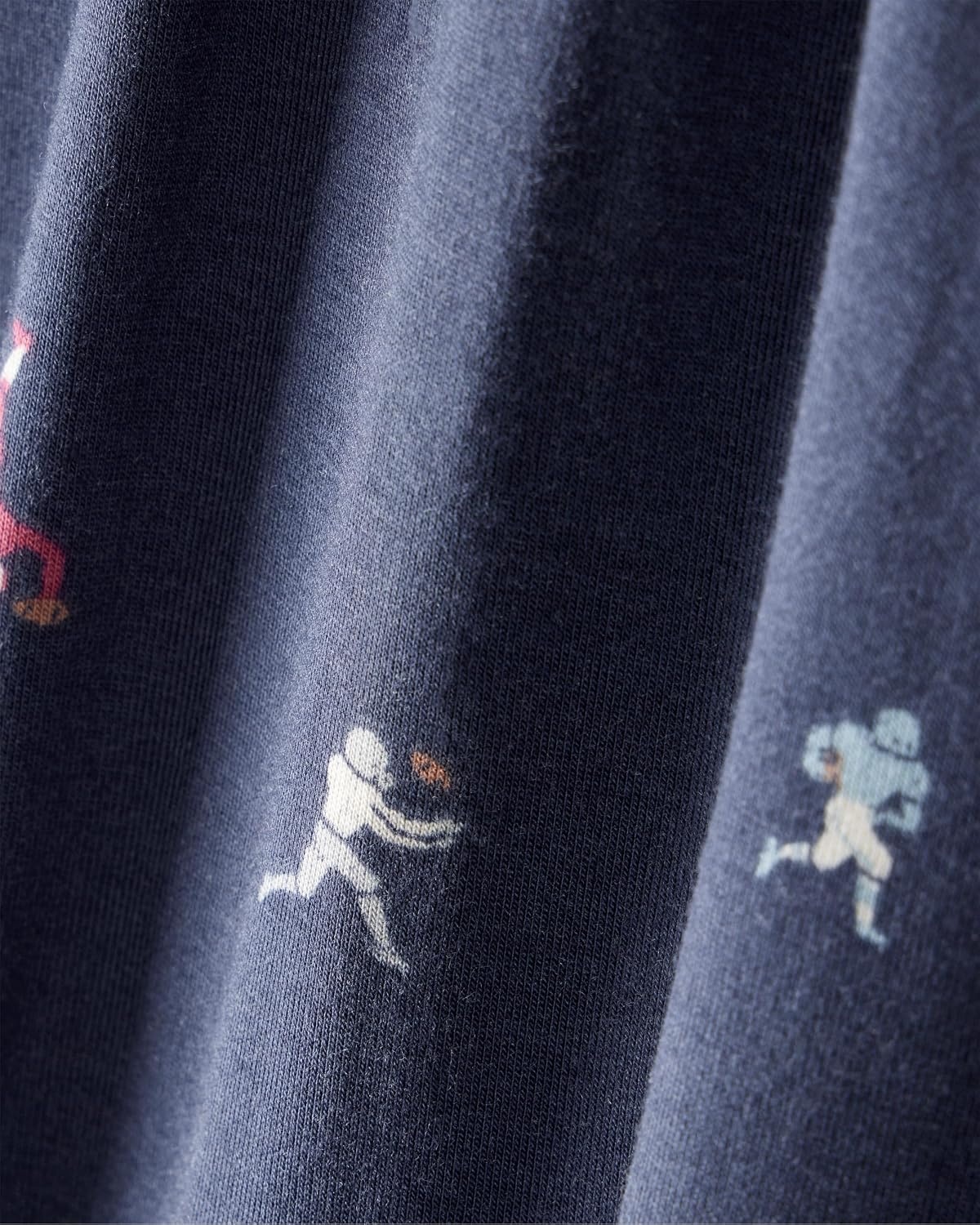 image:imageCarters Baby Purelysoft Sleep and Play PajamasBlue Football