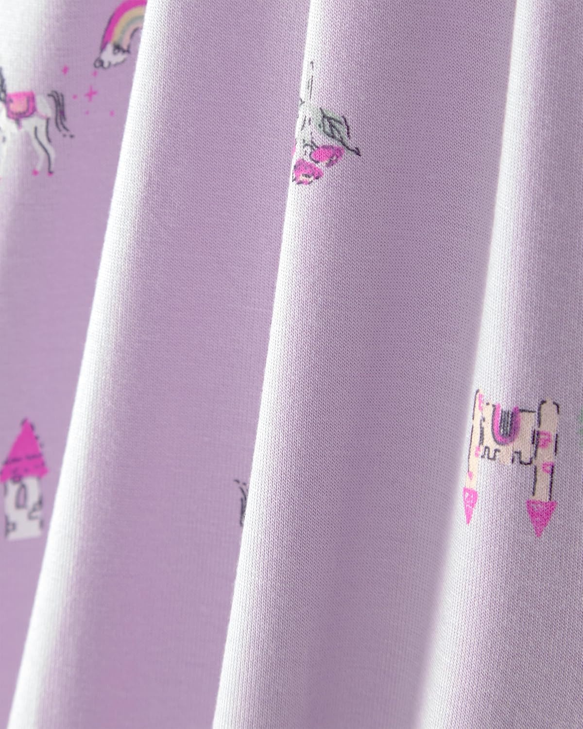 image:imageCarters Baby Purelysoft Sleep and Play PajamasFairytale Print