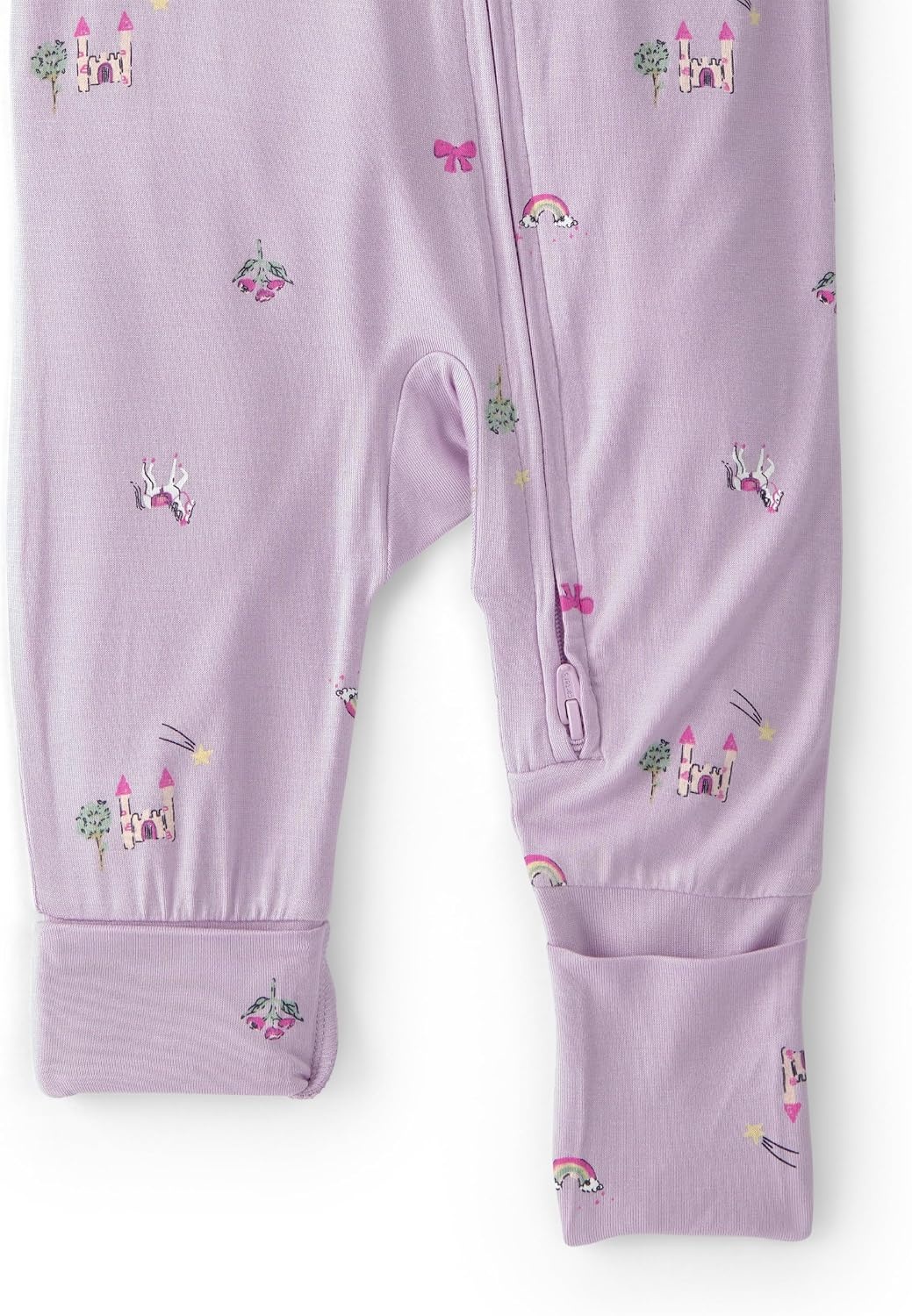 image:imageCarters Baby Purelysoft Sleep and Play PajamasFairytale Print
