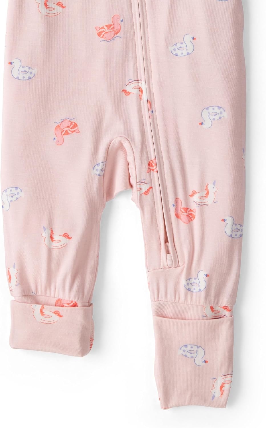 image:imageCarters Baby Purelysoft Sleep and Play PajamasPink Flamingo