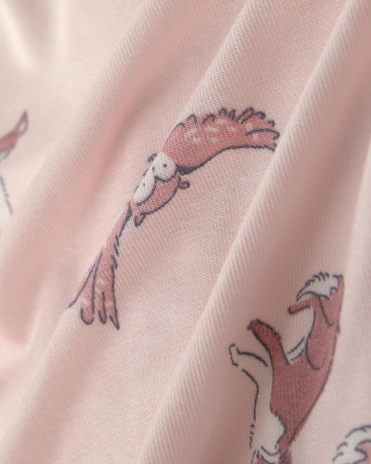image:imageCarters Baby Purelysoft Sleep and Play PajamasPink Woodland Print