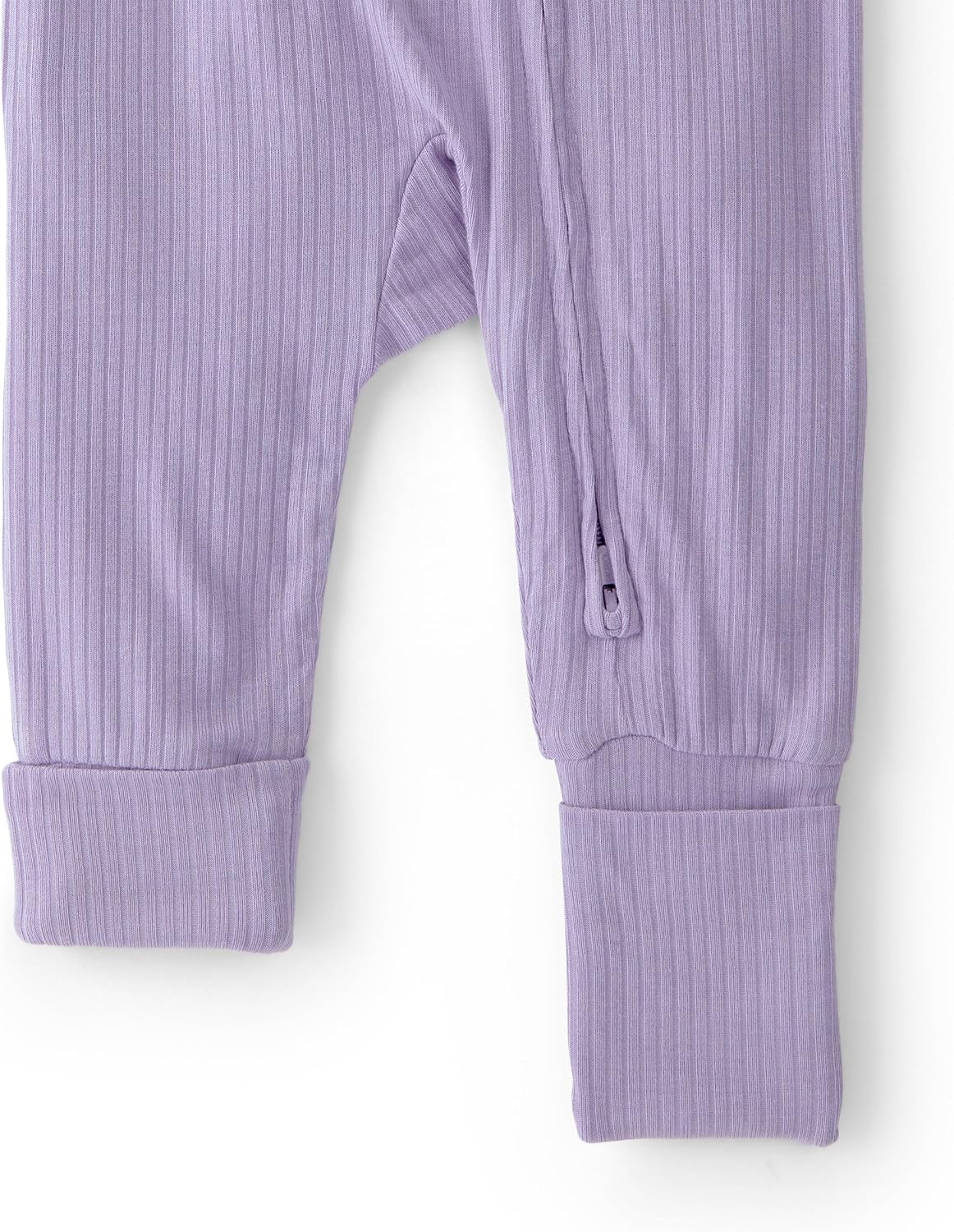 image:imageCarters Baby Purelysoft Sleep and Play PajamasSolid Purple
