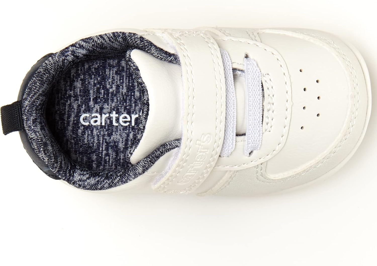image:imageCarters BabyBoys Kyle SneakerNew White