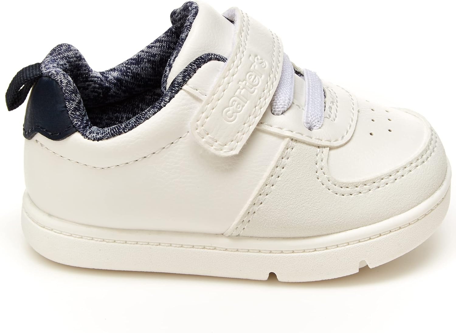 image:imageCarters BabyBoys Kyle SneakerNew White