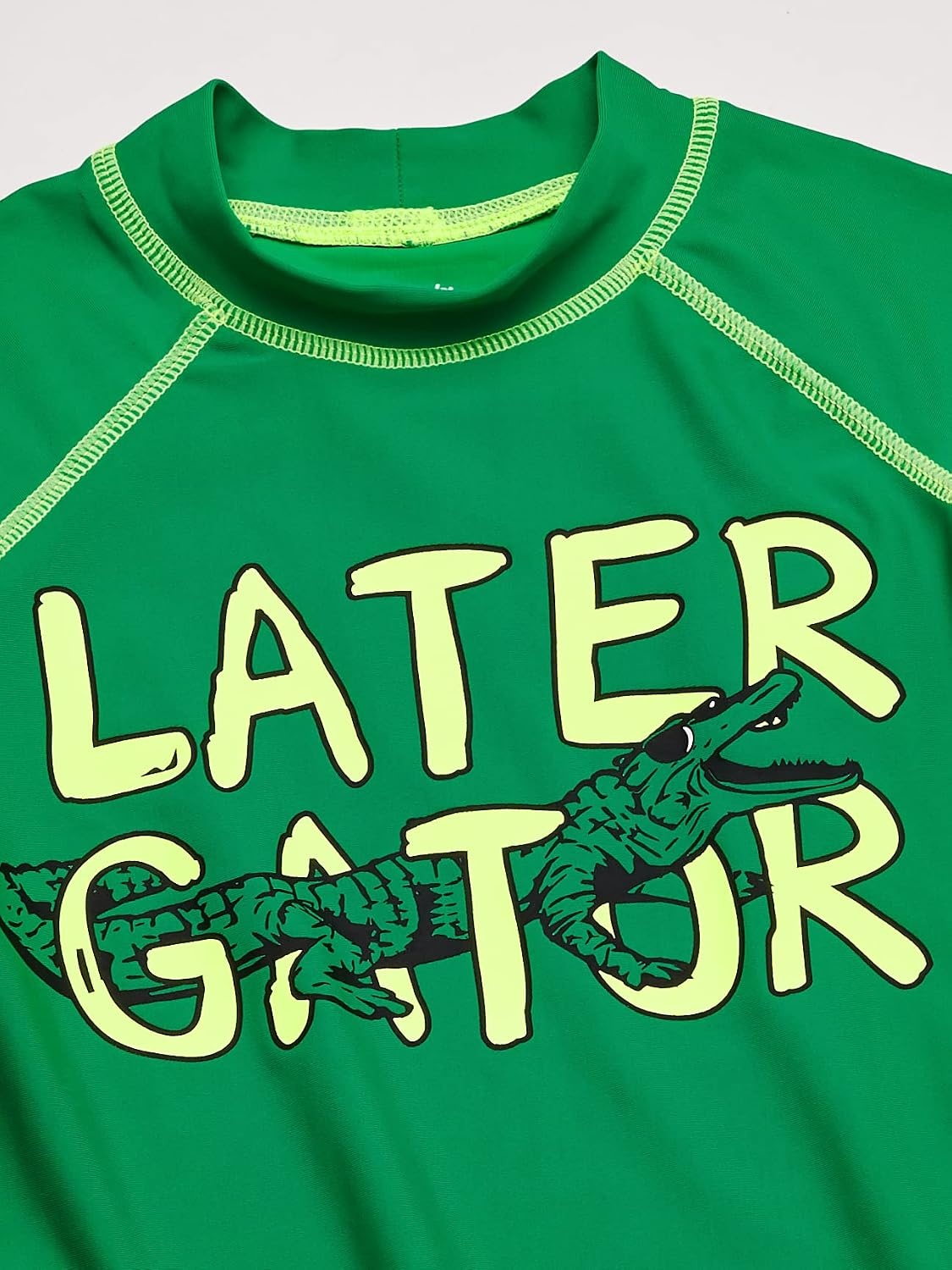 image:imageCarters Boys 1 Piece RashguardLeather Gator