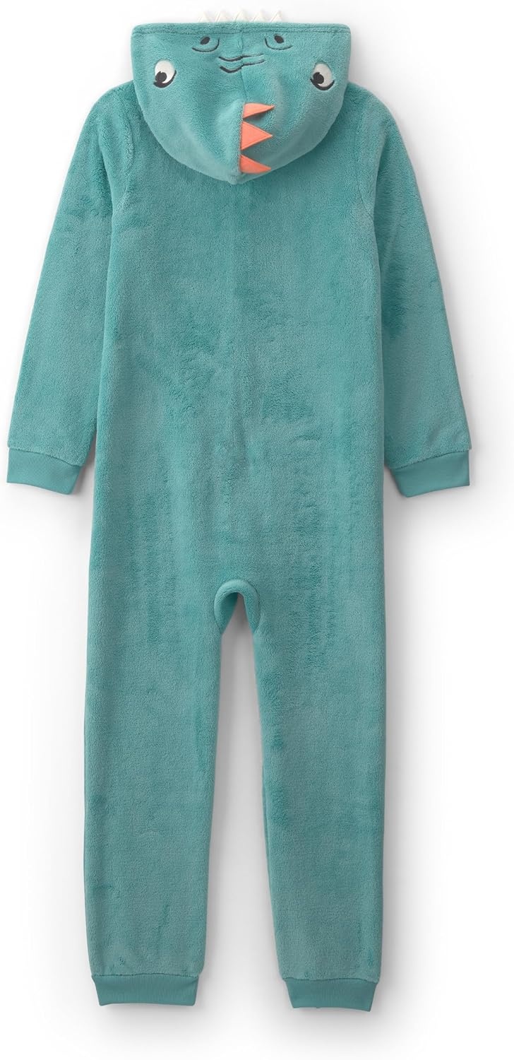 image:imageCarters Boys 1piece Fleece Costume PjGreen Dino Costume
