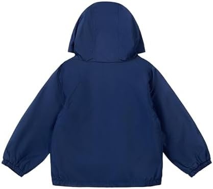 image:imageCarters Boys Midweight WaterResistant FleeceLined Snug JacketNavy