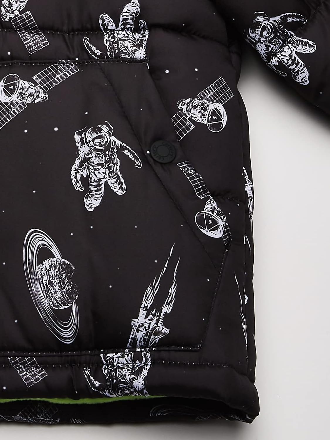 image:imageCarters Boys Toddler Fleece Lined Midweight JacketBlack Space Print