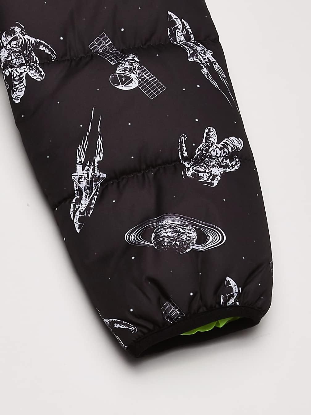 image:imageCarters Boys Toddler Fleece Lined Midweight JacketBlack Space Print