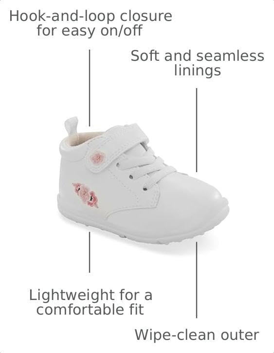 image:imageCarters Every Step Baby Girls CharliegpWhite
