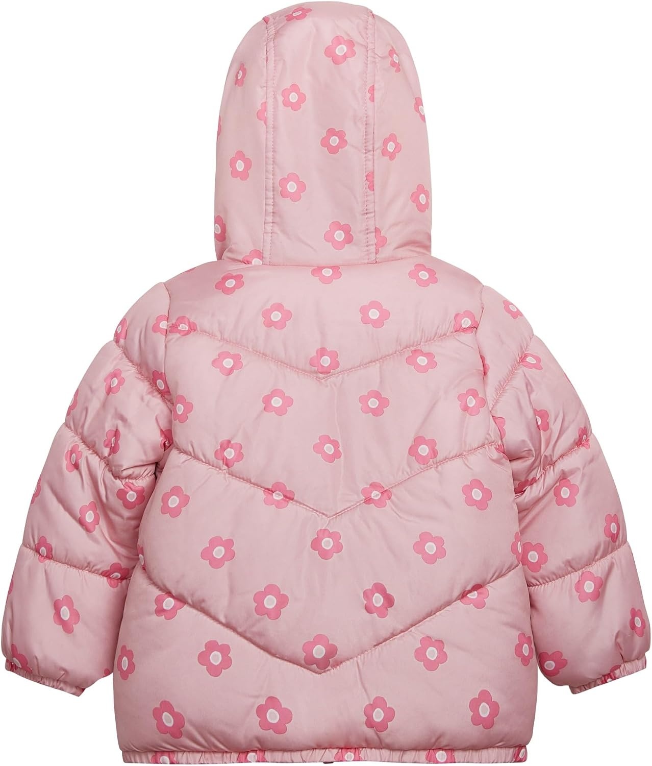image:imageCarters Girls 2Piece Snowsuit Puffer Jacket and Skibib Snow Pants Toddler and Big KidsAll Rosewood Floral