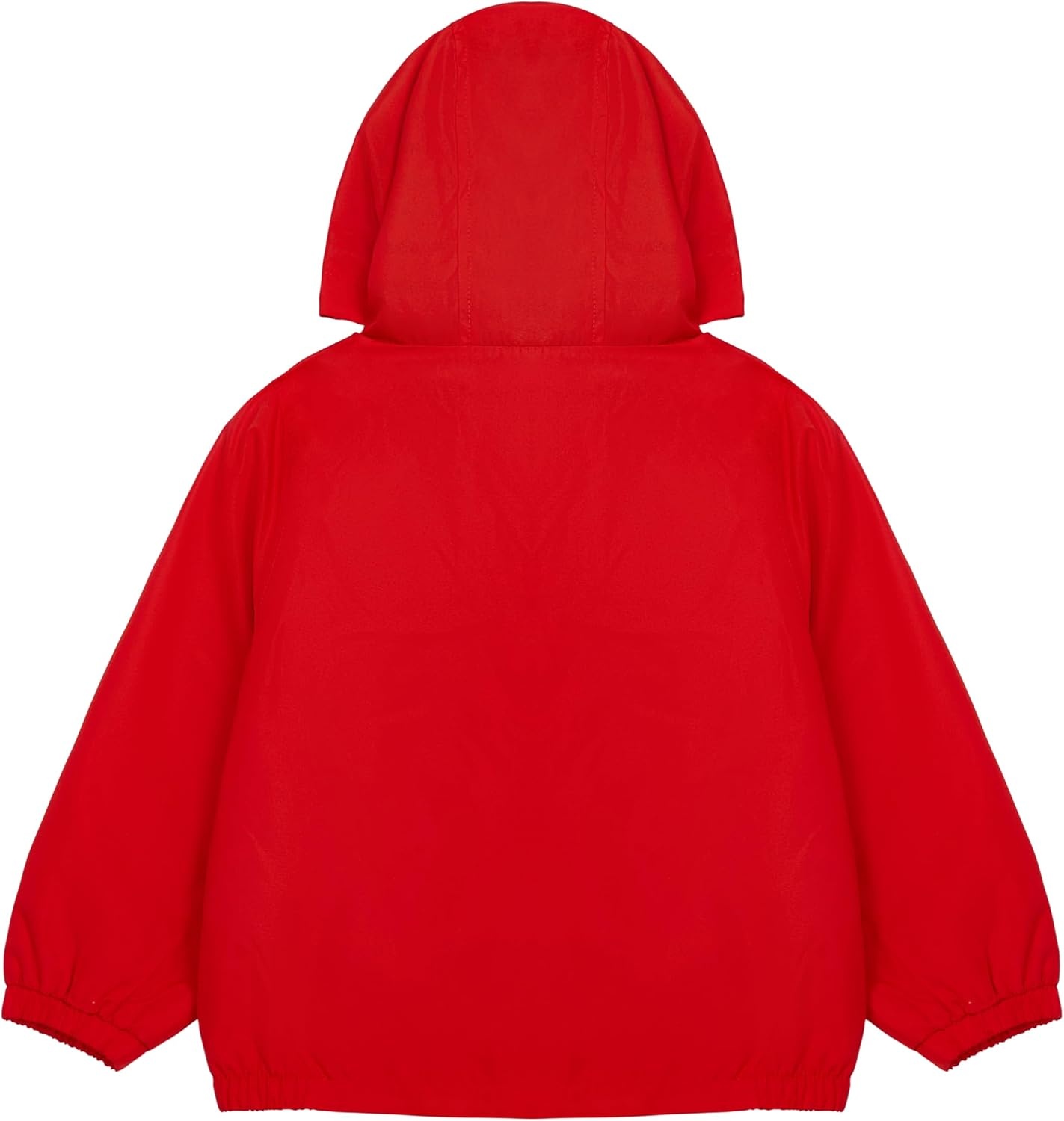 image:imageCarters Girls 2T6X WaterResistant Hooded Lightweight Windbreaker JacketRed