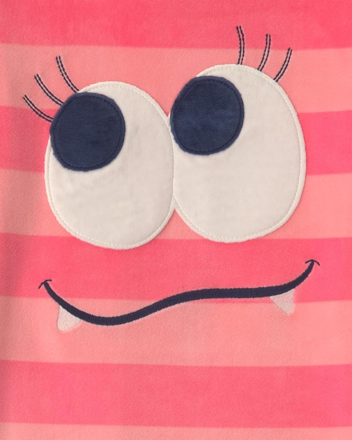 image:imageCarters Girls 2piece Fleece PjsGirl Monster Face