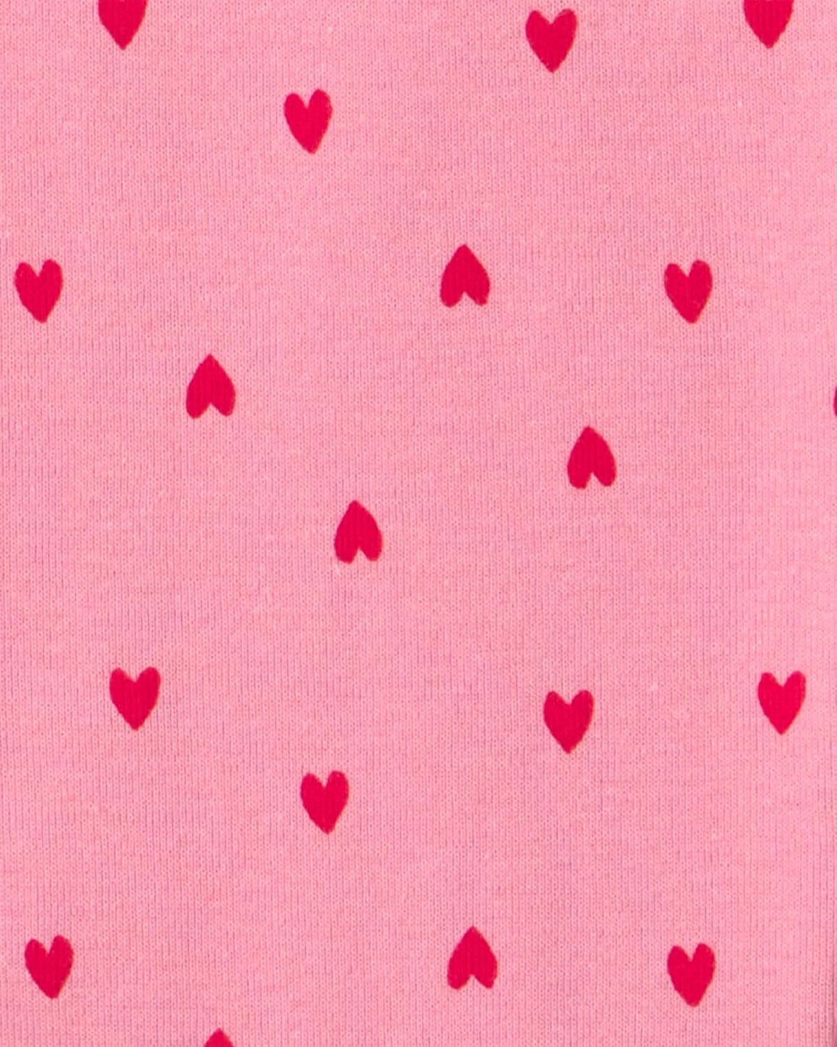 image:imageCarters Girls 4piece Tight Fit Cotton Pajama SetSassy Cat Pink