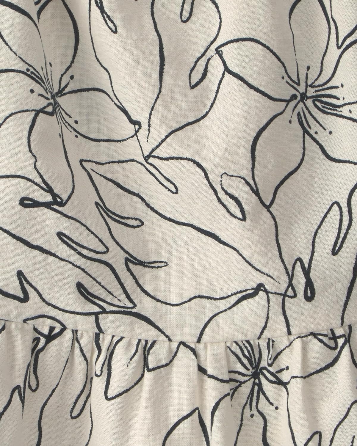 image:imageCarters Girls DressBlackCream Floral