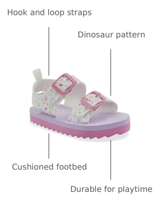 image:imageCarters Kids Casual SandalCream