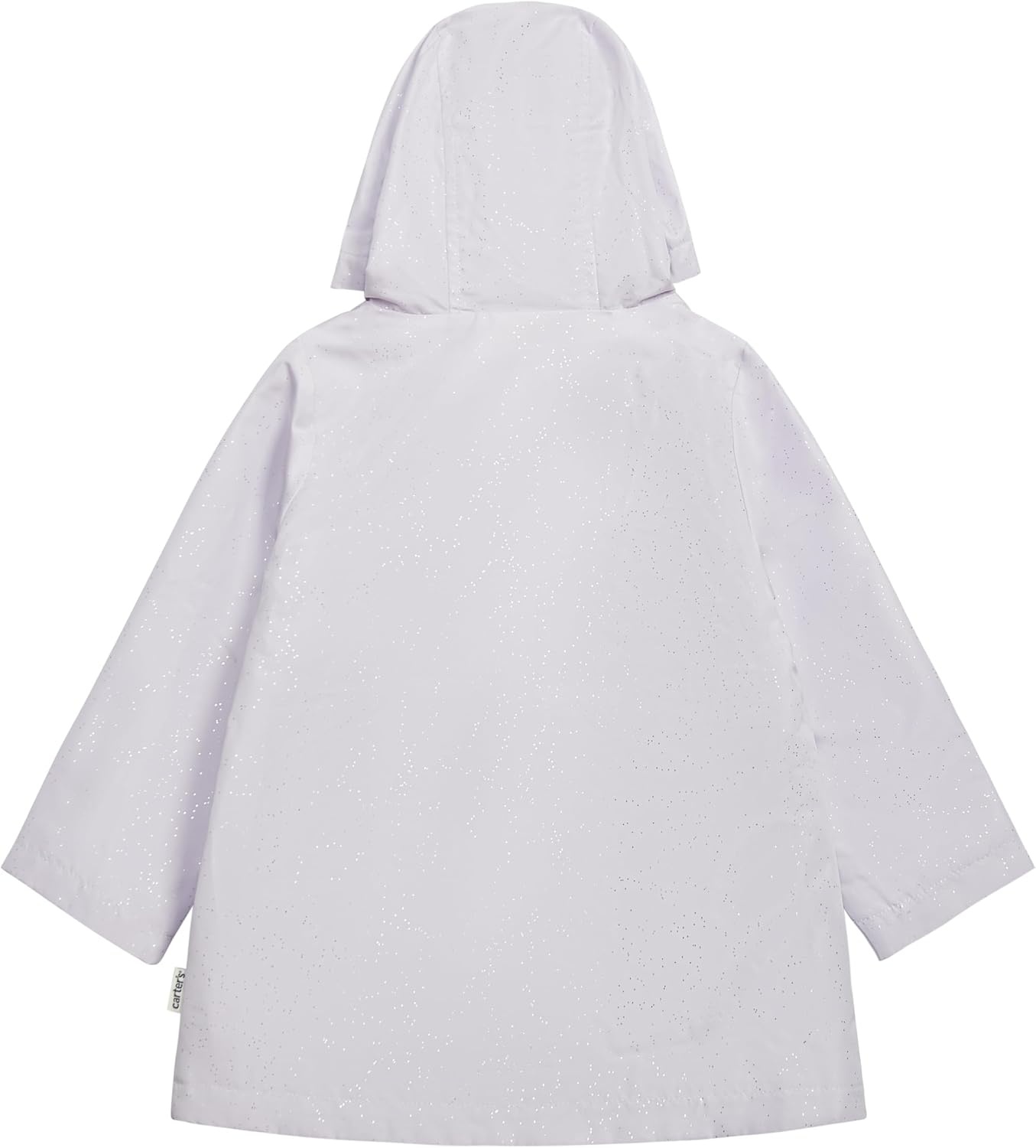 image:imageCarters Toddler amp Little Girls Midweight Fleece Lined Hooded Raincoat Rain JacketPurple