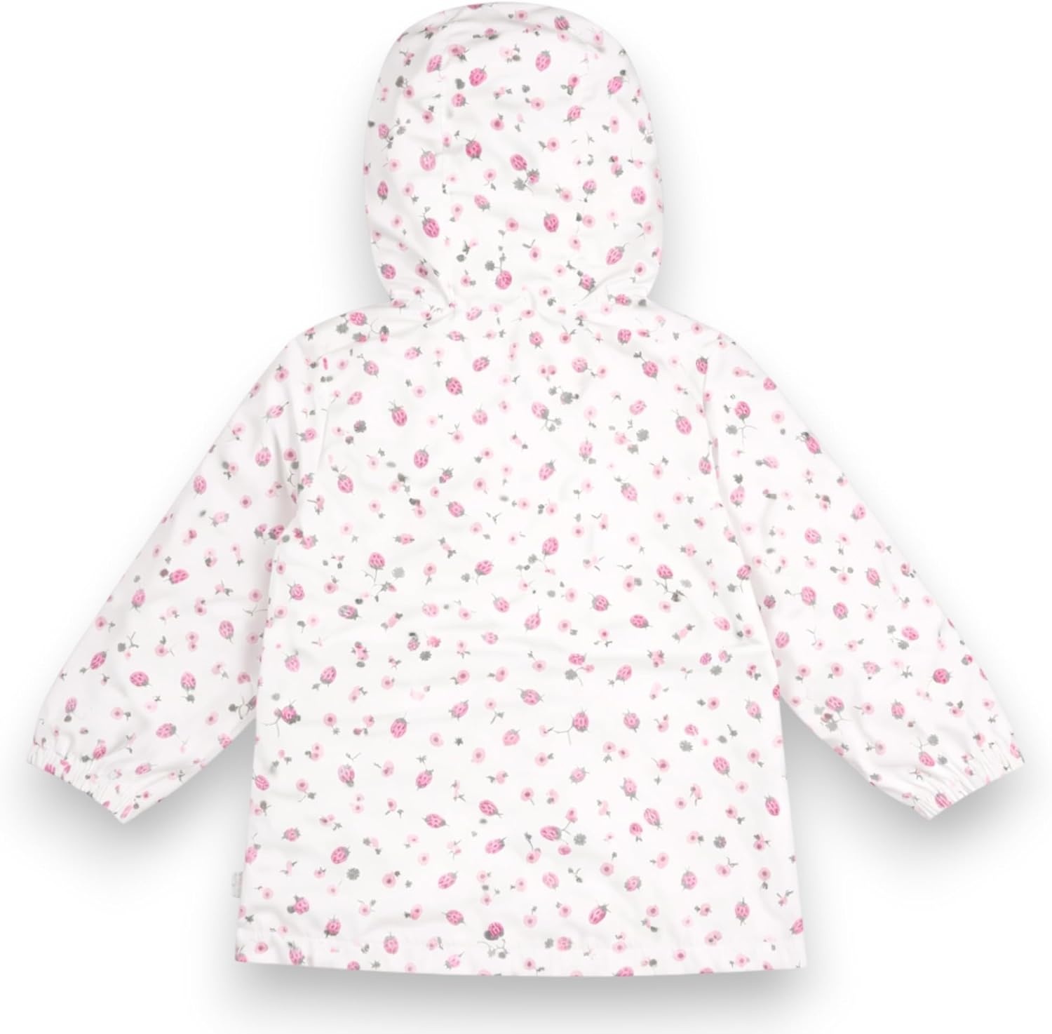 image:imageCarters Toddler amp Little Girls Midweight Fleece Lined Hooded Raincoat Rain JacketStrawberry