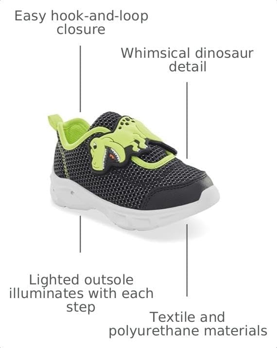 image:imageCarters UnisexChild Hug Casual ShoesBlack