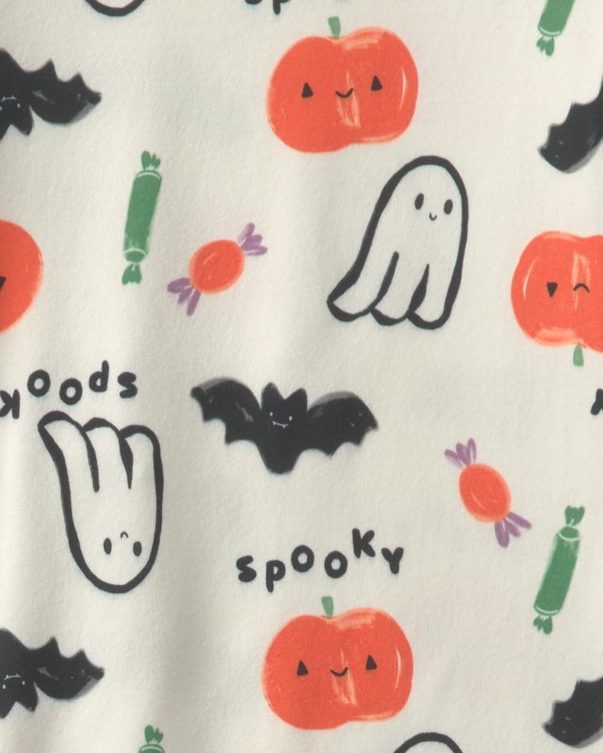 image:imageCarters boys 2piece Fleece Holiday PjsHalloween Family Print