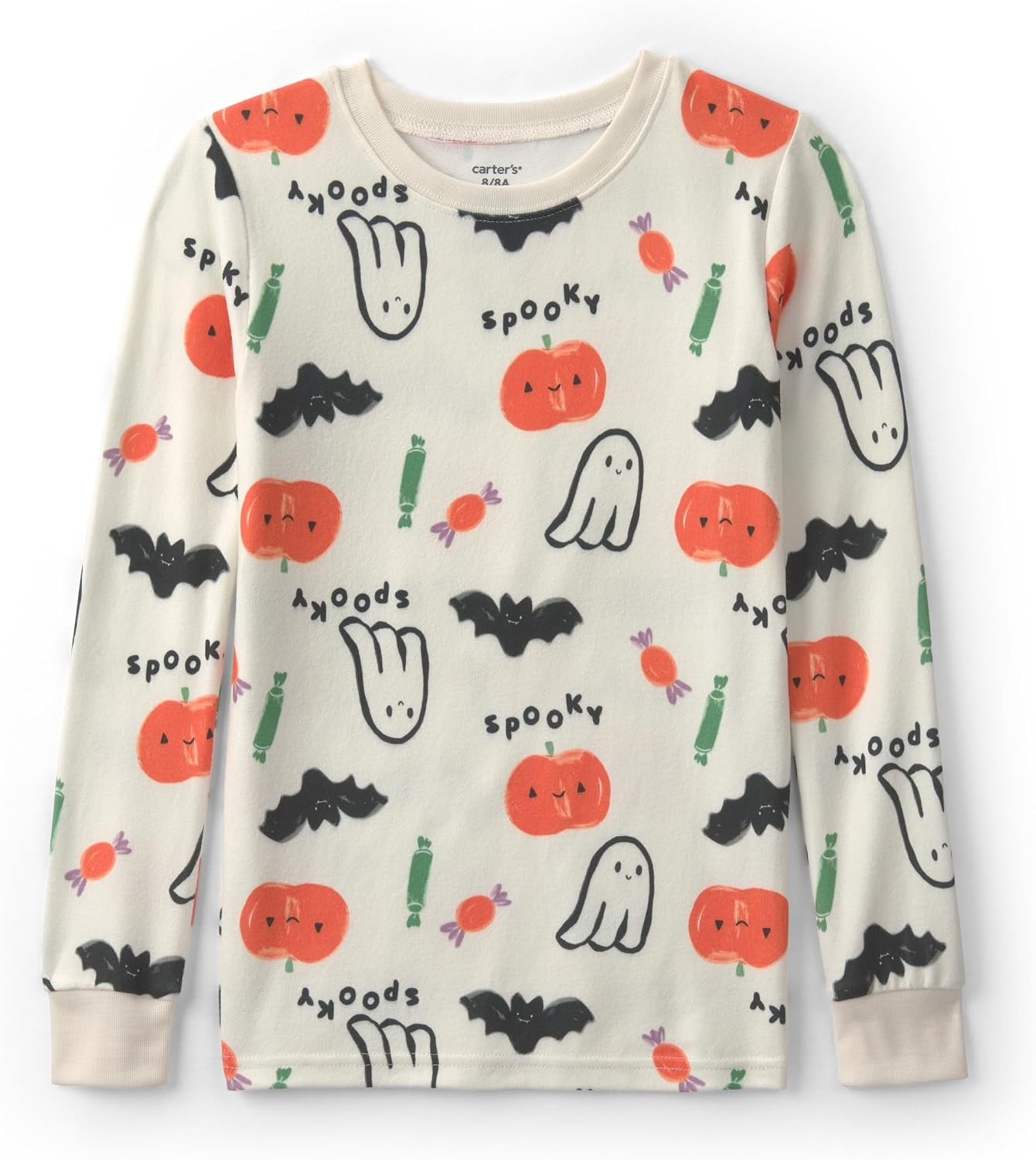 image:imageCarters boys 2piece Fleece Holiday PjsHalloween Family Print