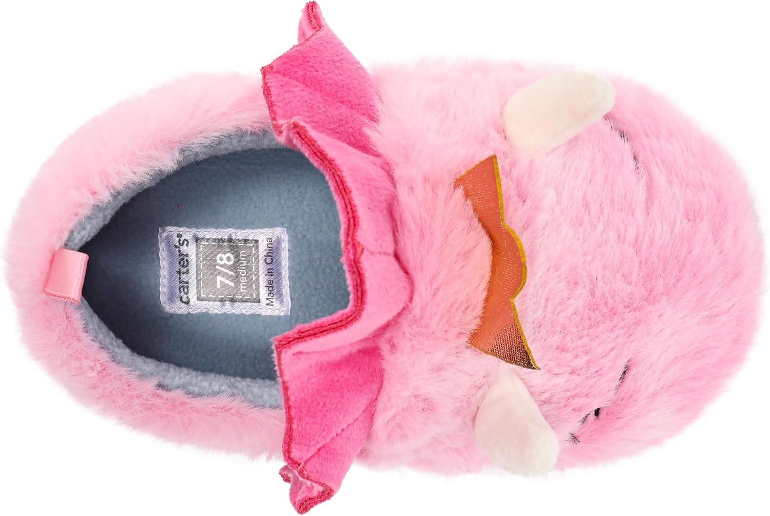image:imageCarters unisexchild Cozy SlipperHester Pink
