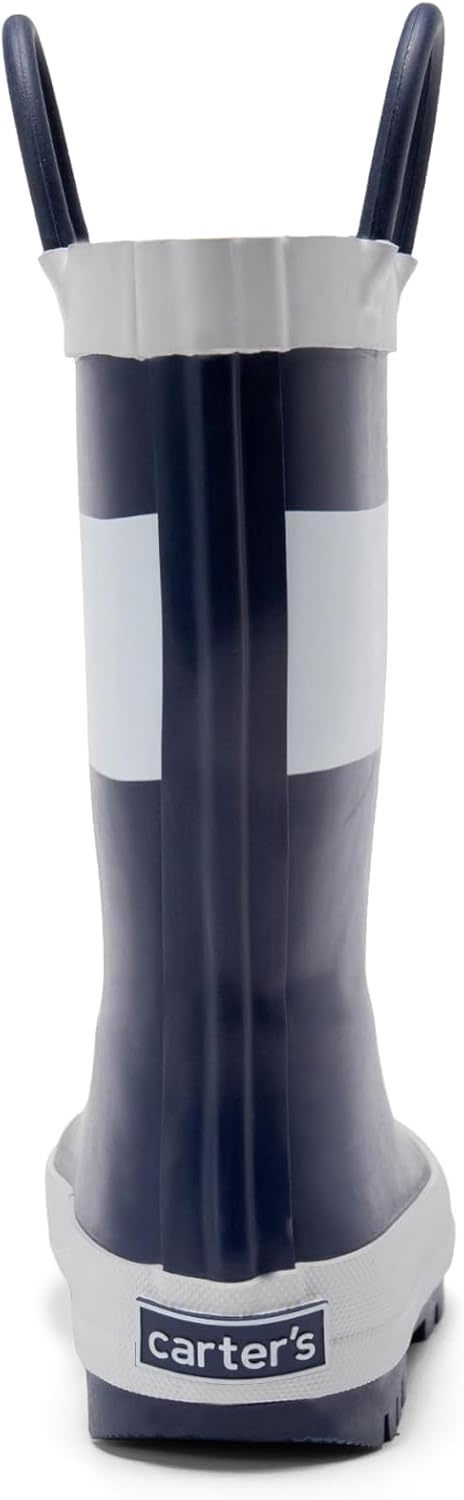 image:imageCarters unisexchild RainbootNavyWhite