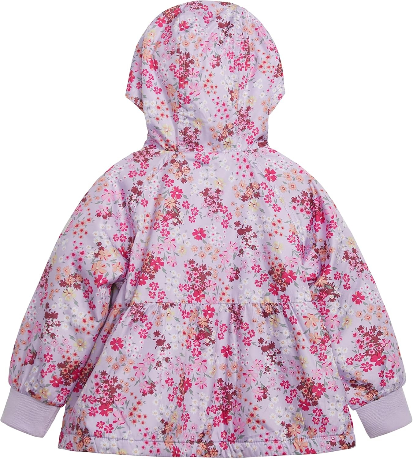 image:imageOSHKOSH BGOSH Baby Girls Midweight Waterresistant Hooded Peplum JacketDitsy Floral