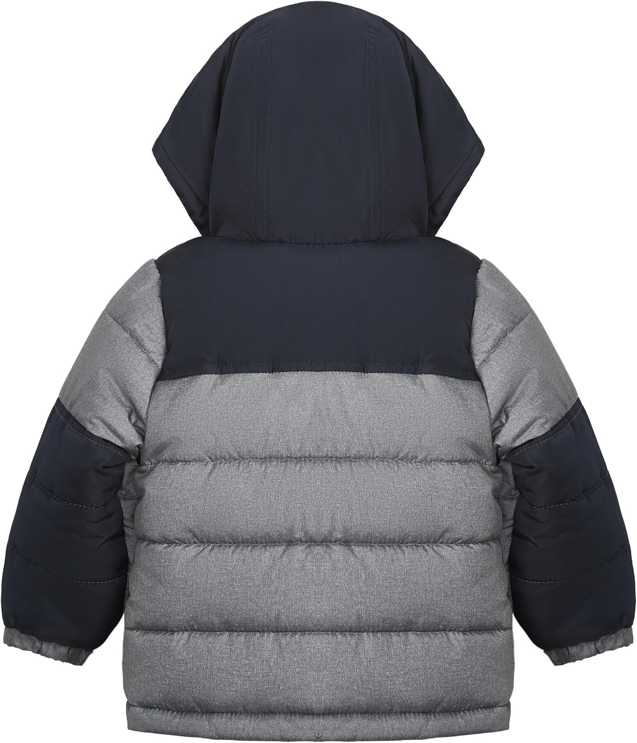 image:imageOSHKOSH BGOSH Boys Fleecelined Hooded Puffer Jacket Winter CoatGrey
