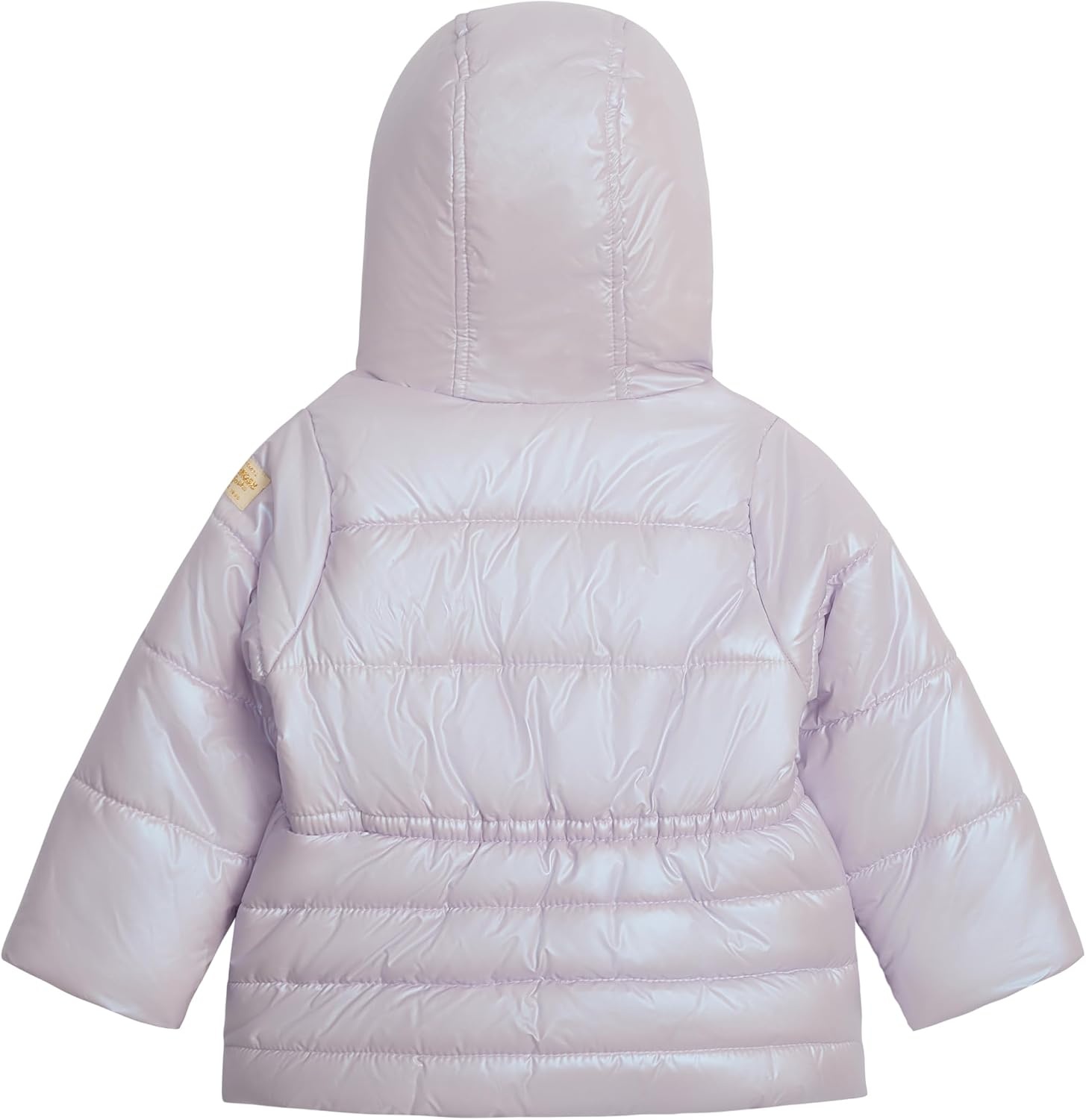 image:imageOSHKOSH BGOSH Girls Warm Winter Parka Coat With Faux Fur Sherpalined HoodLilac