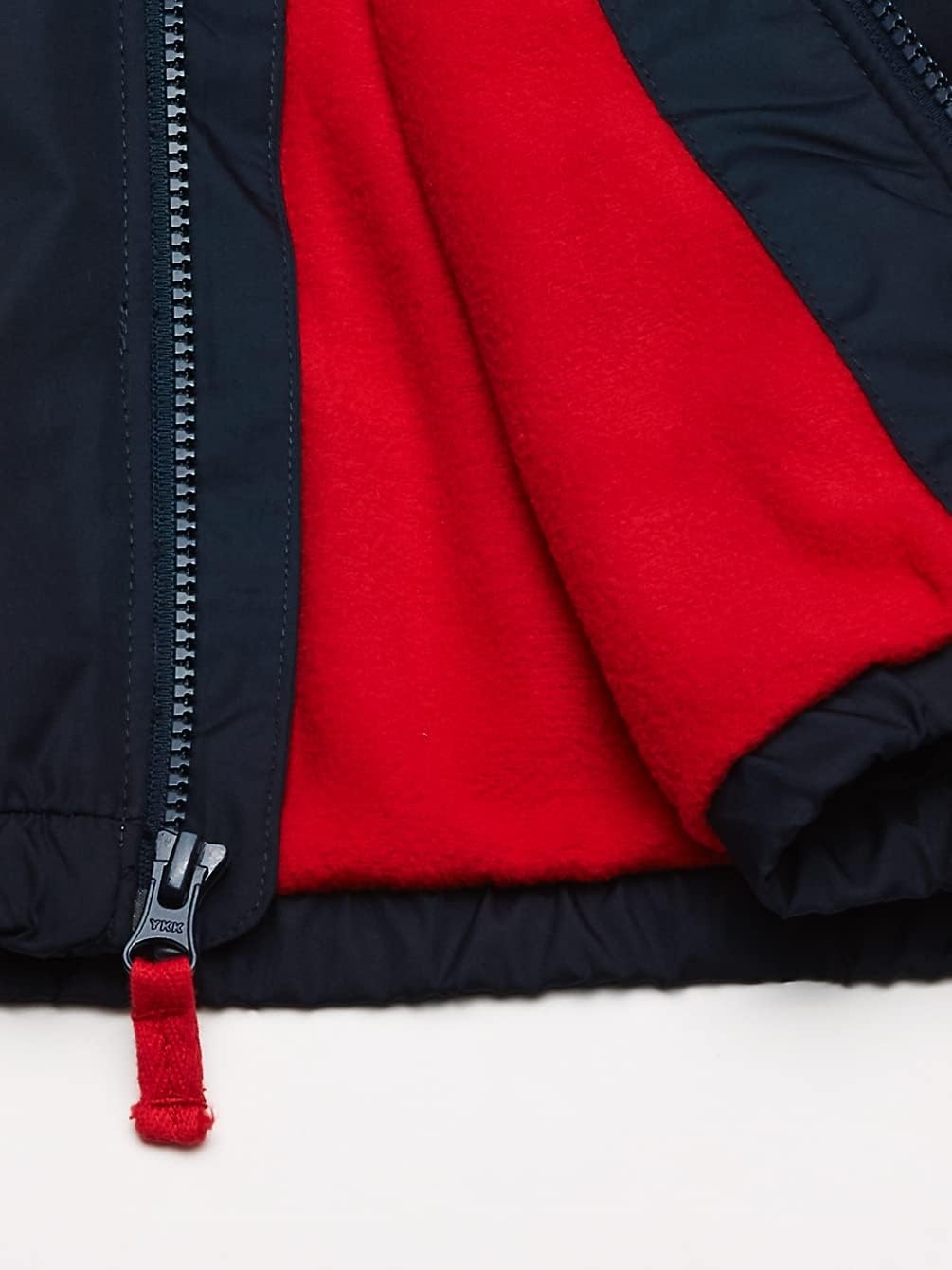 image:imageOsh Kosh boys Midweight Fleece Lined Windbreaker JacketDeep Navy Bandana Red