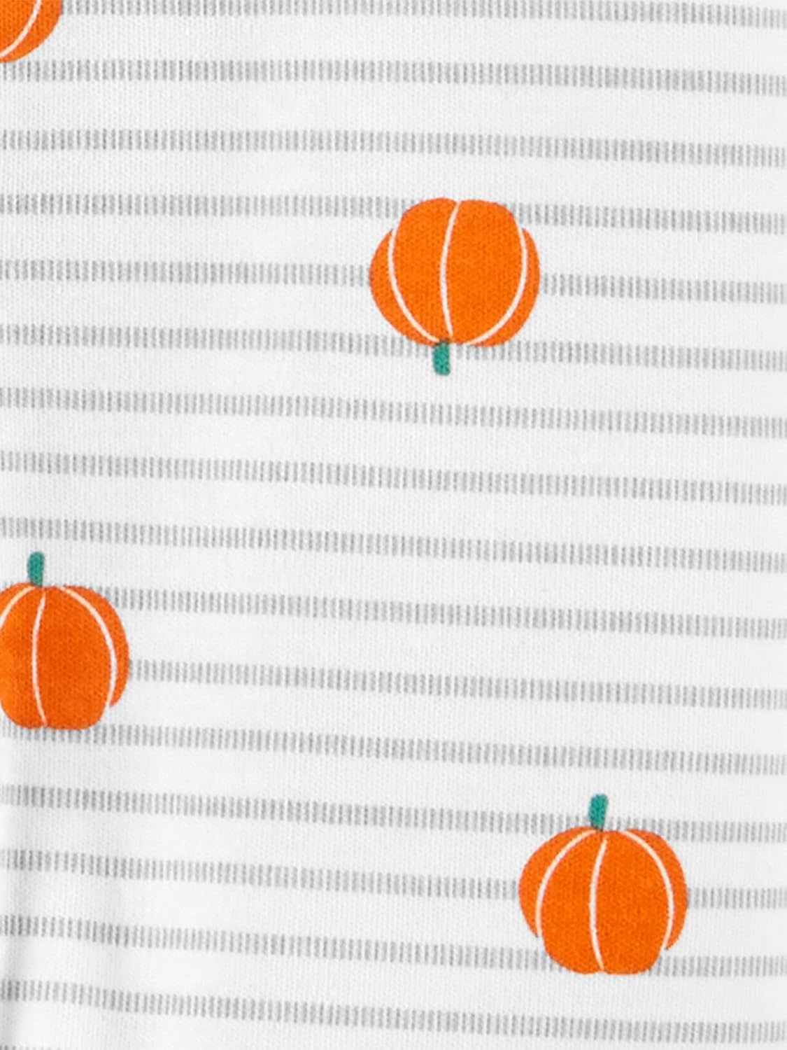 image:imageSimple Joys by Carters Baby 2pack Halloween Cotton Footed Sleep and PlaySkeletonPumpkins