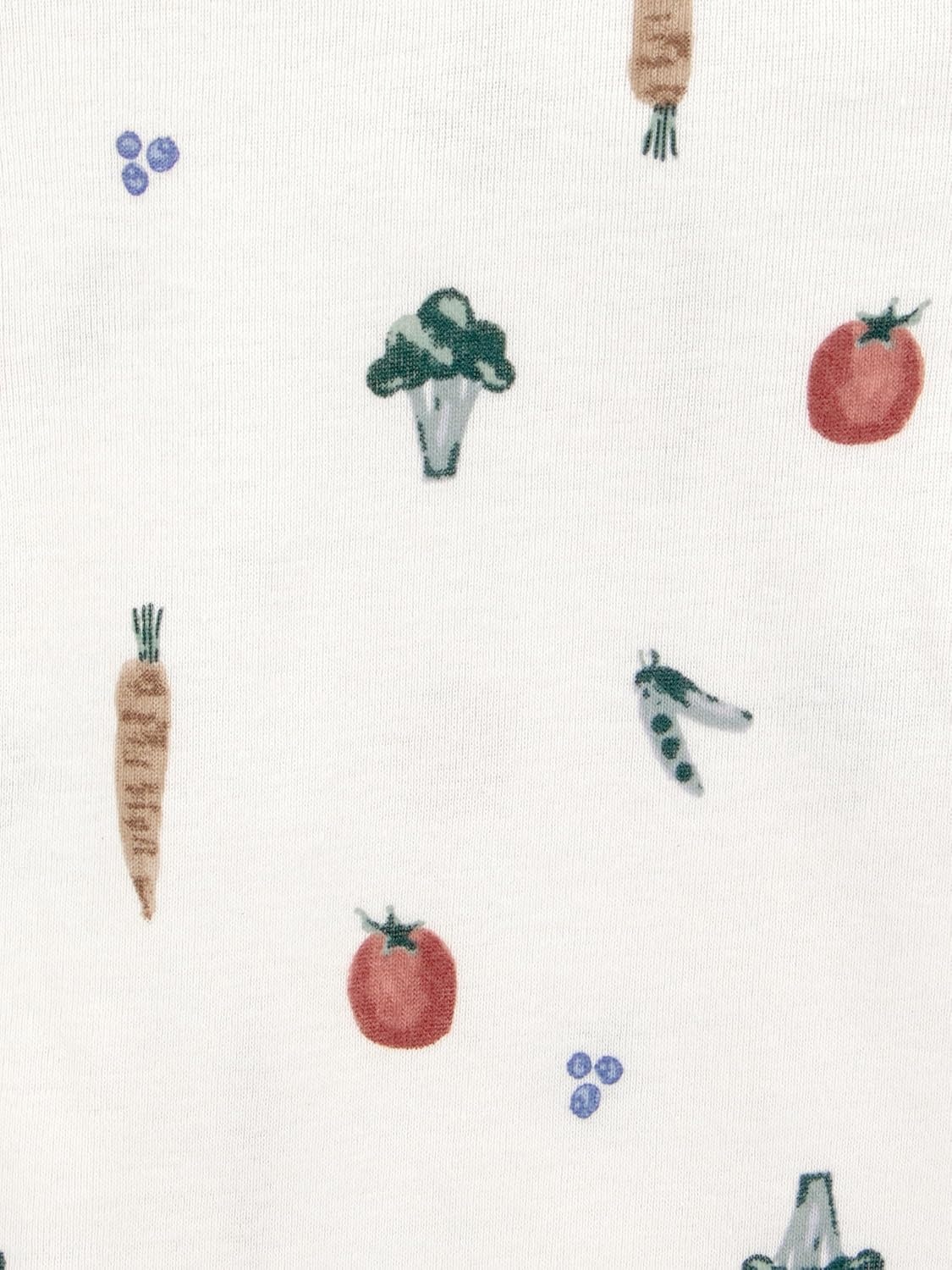 image:imageSimple Joys by Carters Baby 6piece Bodysuits Short and Long Sleeve and Pants SetBlue Veggie